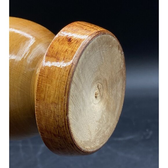 Olive Wood Mortar & Pestle Apothecary Pestle Has Holes - Picture 14 of 14